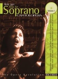 Cantolopera : Arias for Soprano 1 published by Ricordi (Book & CD)